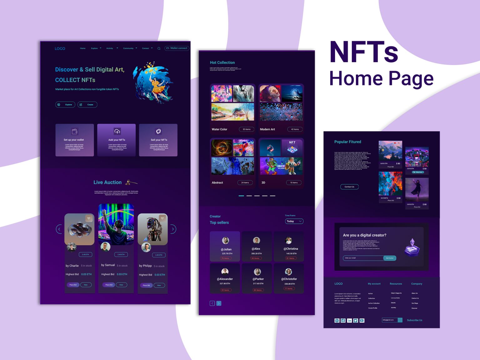 NFT-Home-Page